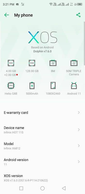 Infinix X05 5