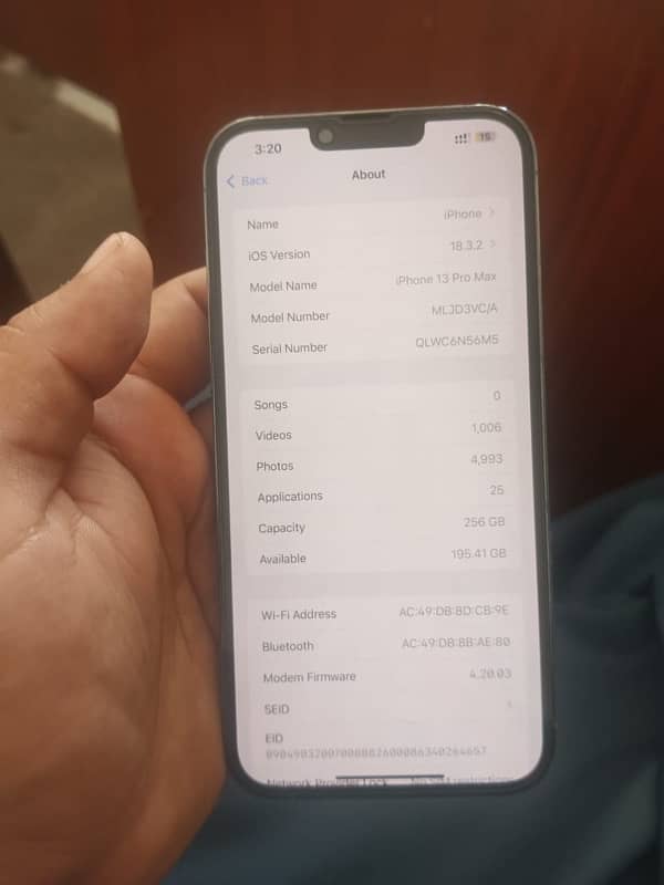 Iphone 13 pro max 256gb pta approved 6