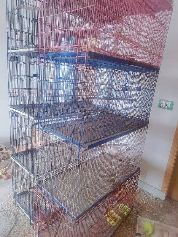 2 Folding cages for birds 1