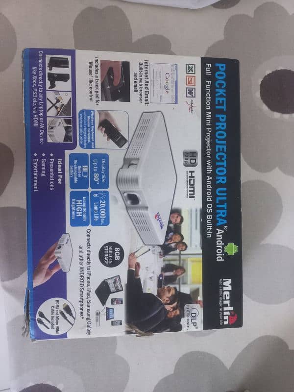 multimedia projector  (top brand merlin) display screen lens display 0