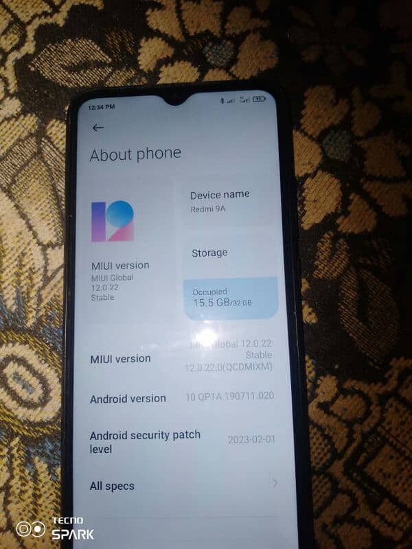 exchange redmi 9a with box 1