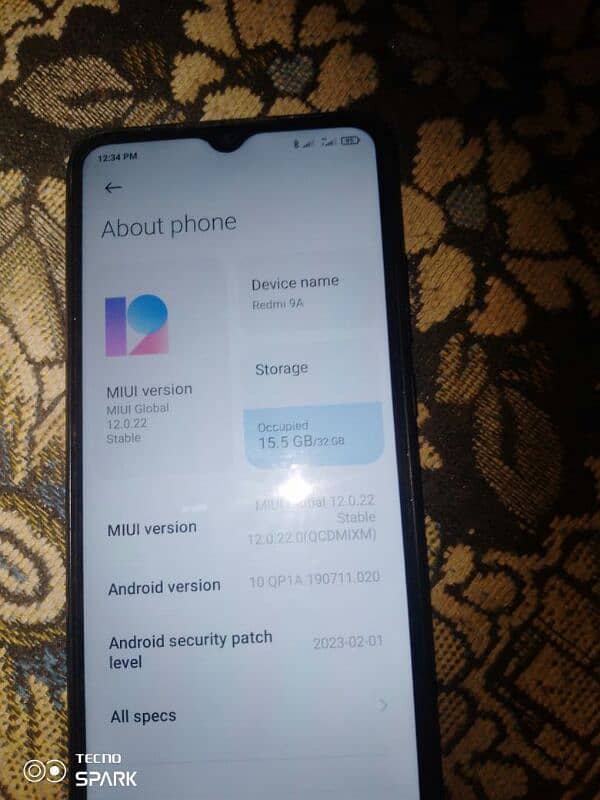 exchange redmi 9a with box 6
