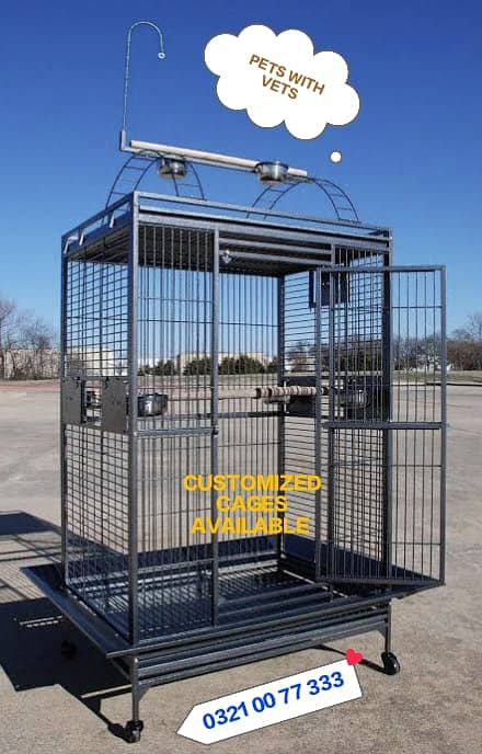 Premium Customized Bird Cages | Parrot cage | Portable Designs Cage 4