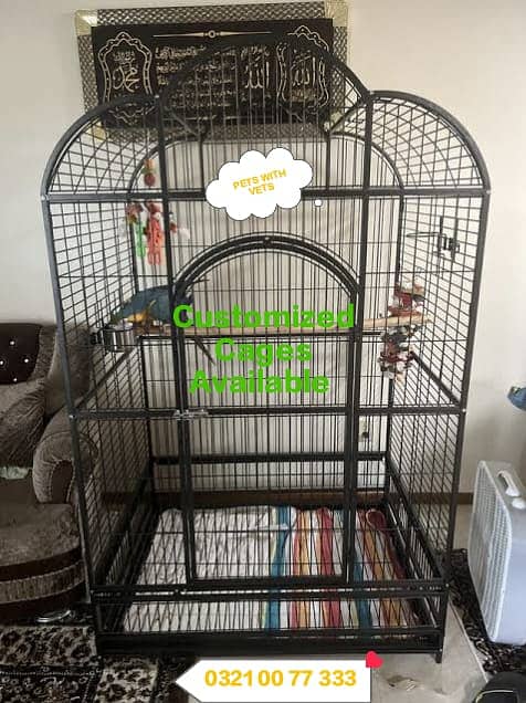 Premium Customized Bird Cages | Parrot cage | Portable Designs Cage 1