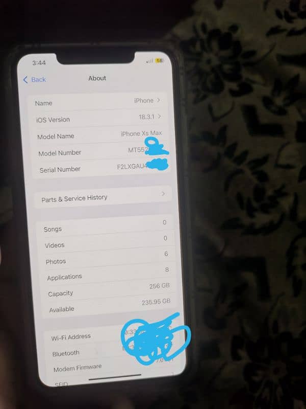 iphone xs max 256 gb pta official approved 0