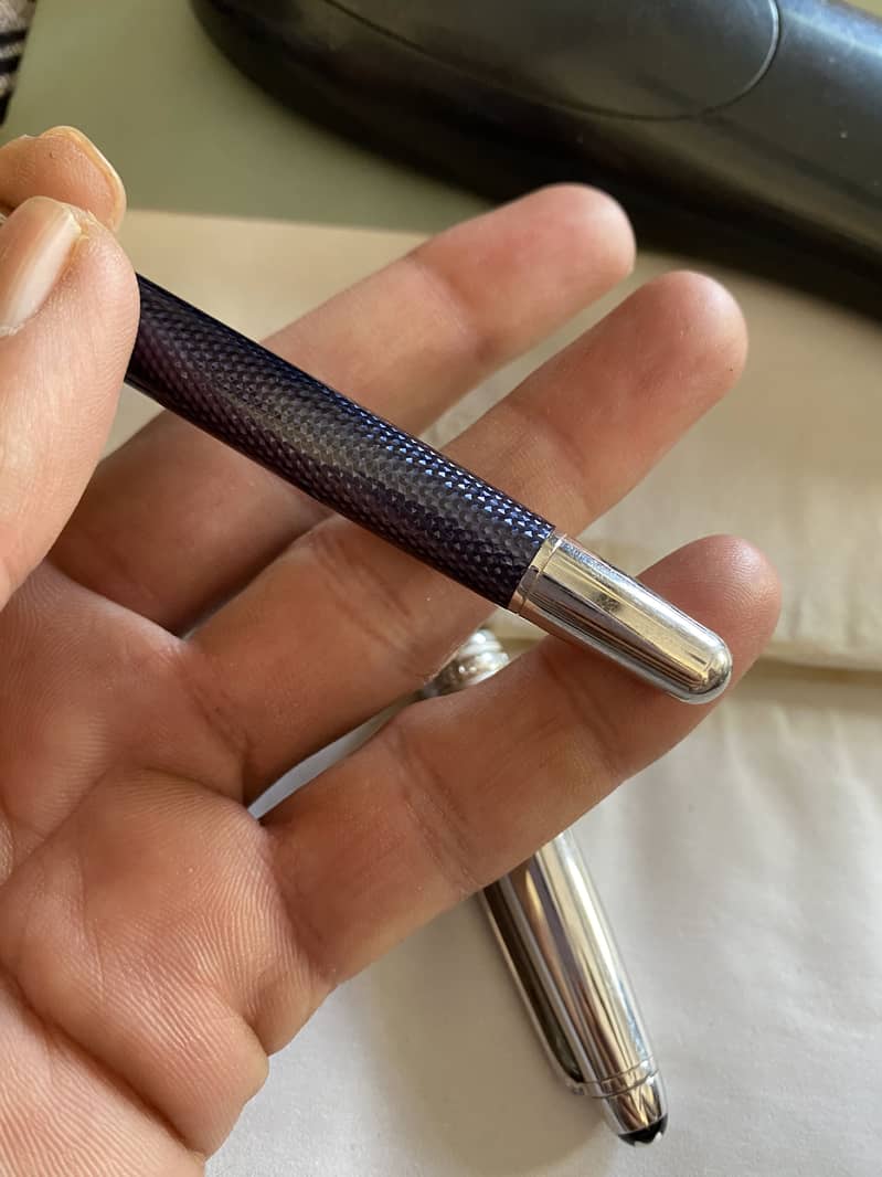 Montblanc Blue hour Roller ball pen 4