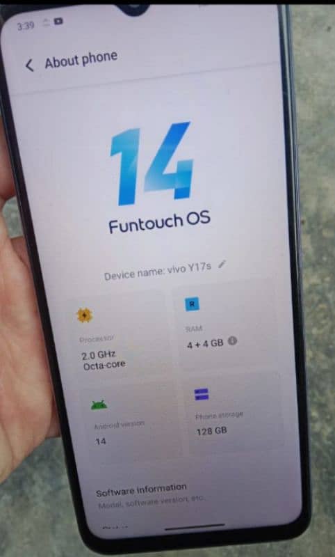 vivo y 17s 2