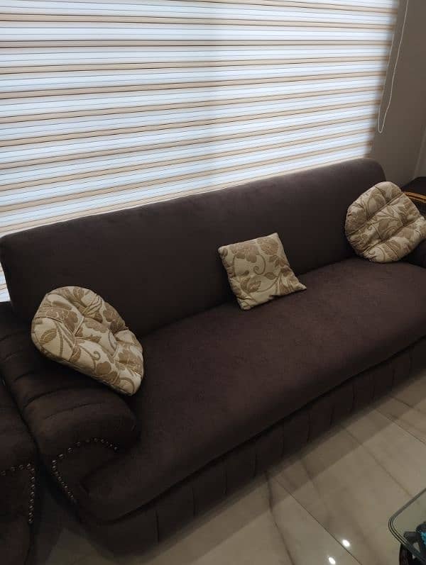Sofa Set //7 Seater sofa //Wooden Sofa // Luxury Sofa Set with cushion 5