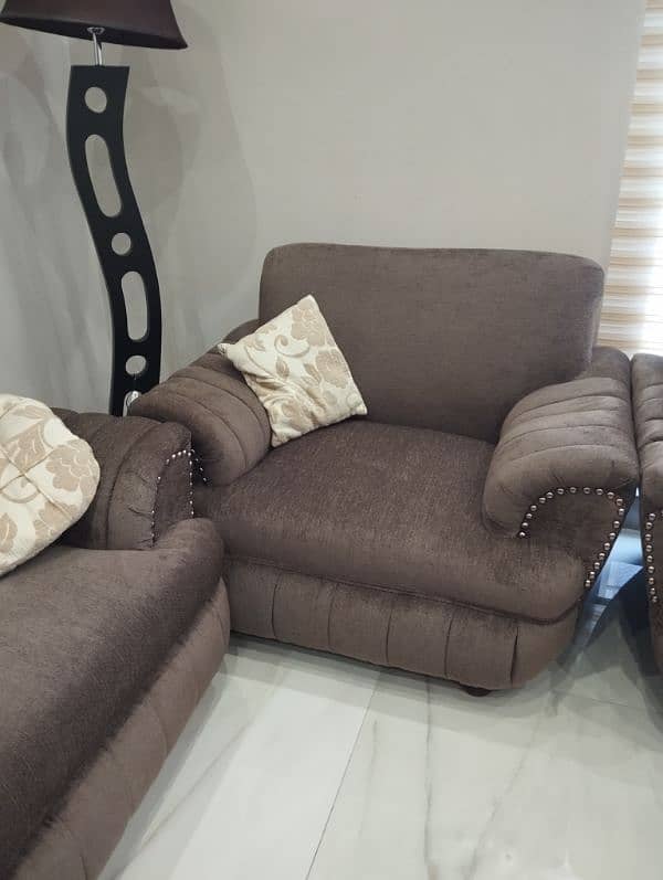 Sofa Set //7 Seater sofa //Wooden Sofa // Luxury Sofa Set with cushion 6
