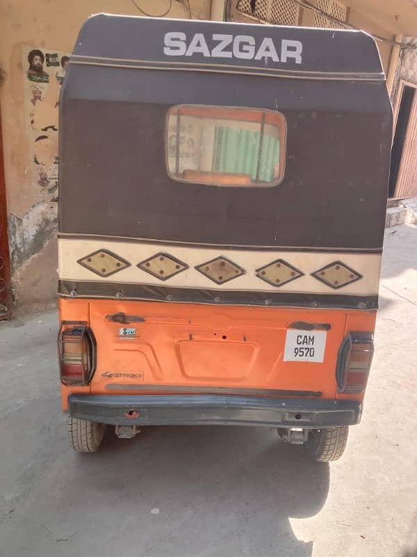 Sazgar Auto Rickshaw 4 stroke 8