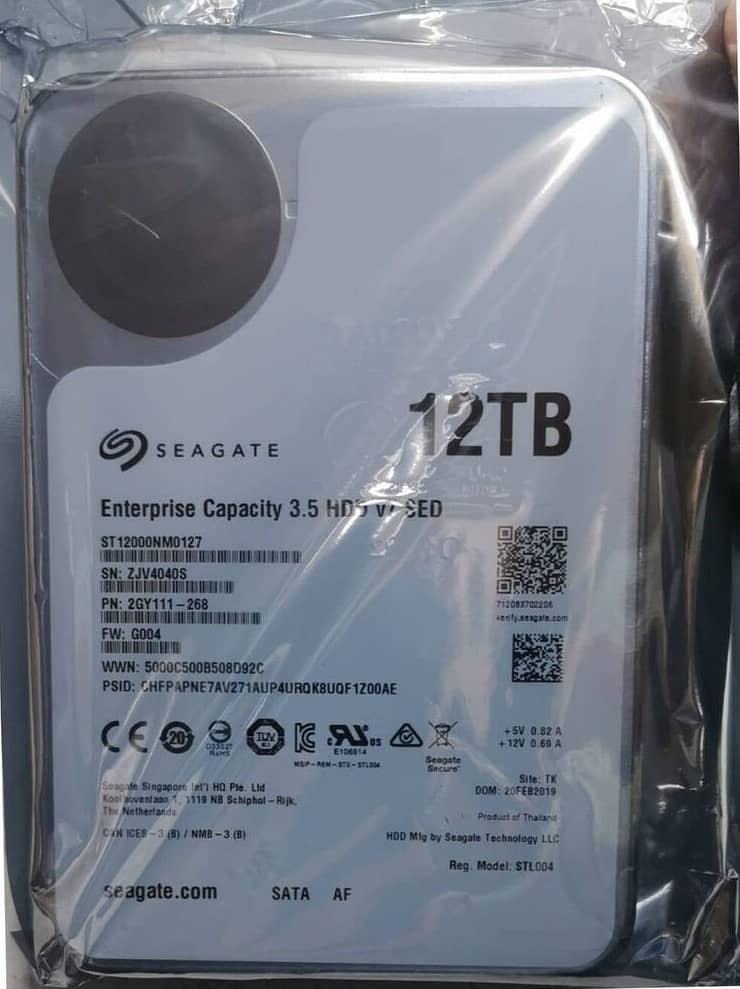 SEAGATE 12TB HDD 0