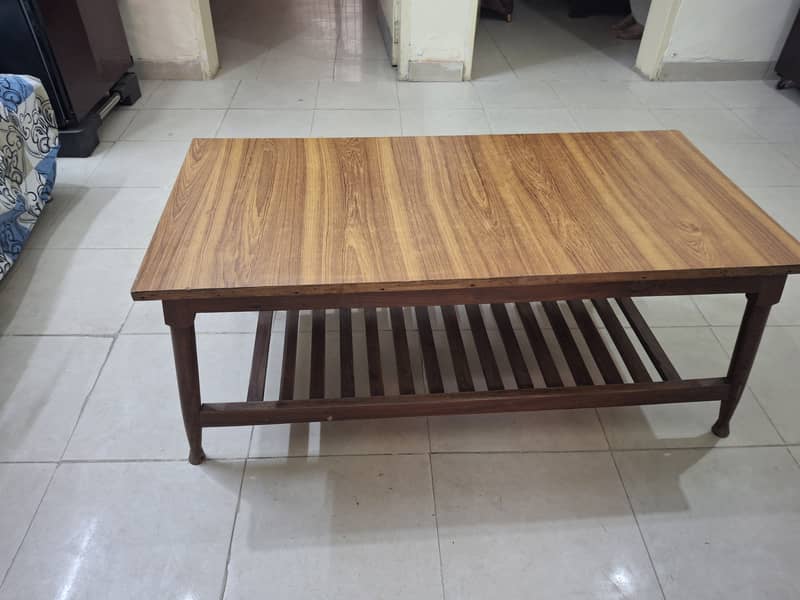 Wooden Center Table 0