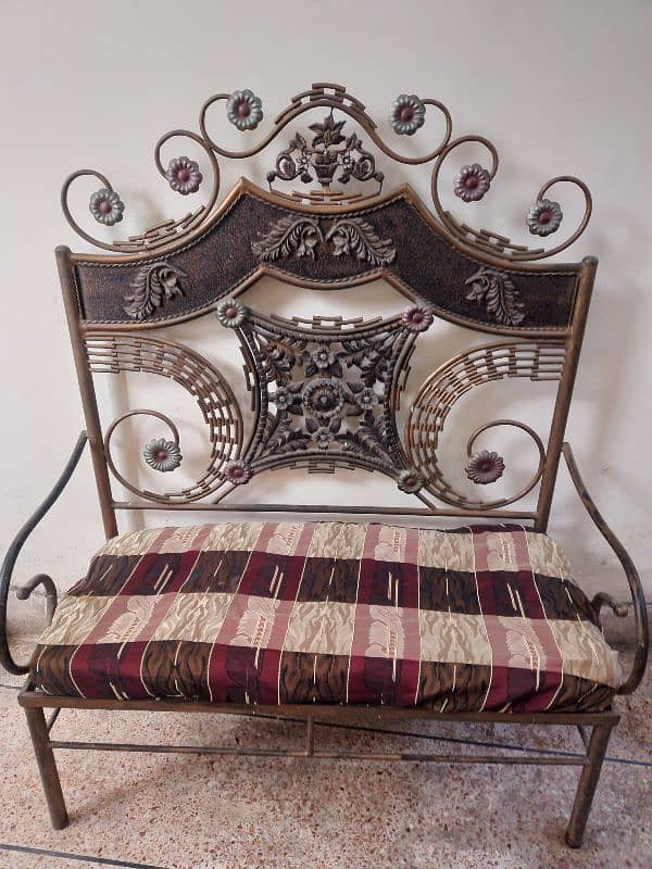 iron sofa set 1,2,3 2