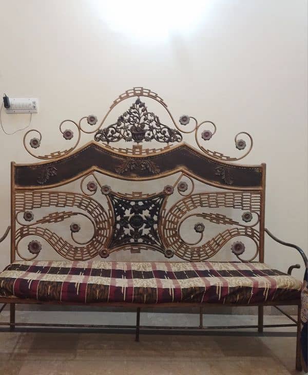 iron sofa set 1,2,3 3
