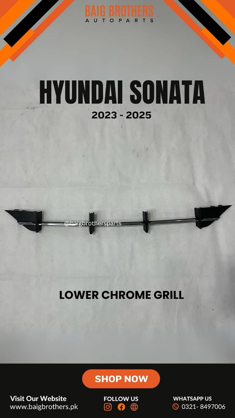 Hyundai Sonata 2.0 2.5 Air Pipe kit Ac Condenser Gaudary Engine Sheild 12
