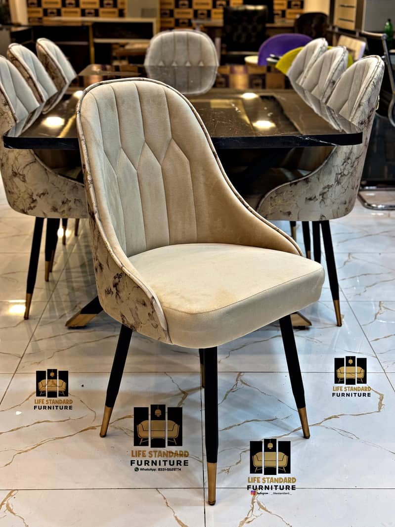 dining table | dining table with dining chairs |6 seater dining table 15