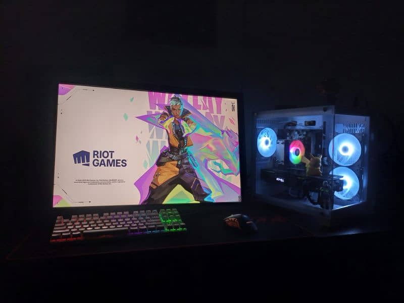 Almost New Gaming pc full setup 0
