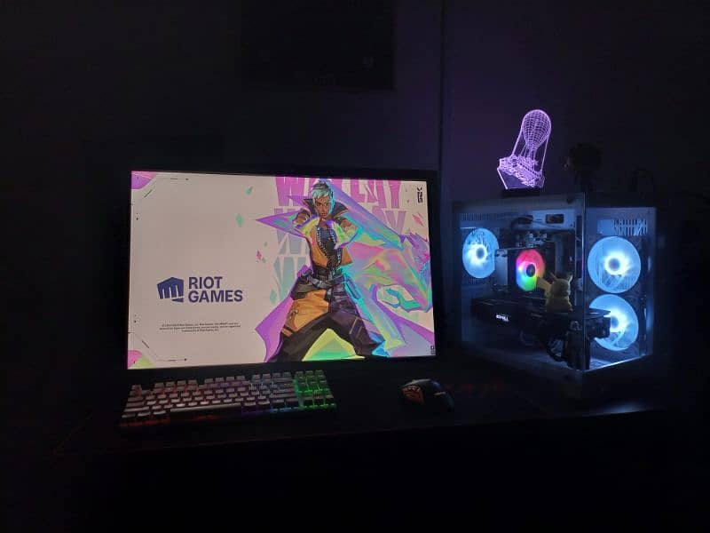 Almost New Gaming pc full setup 5
