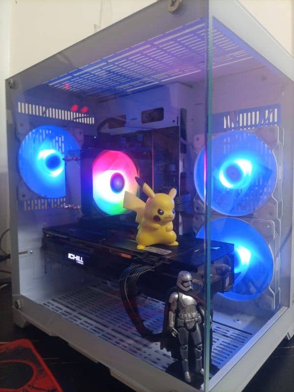 Almost New Gaming pc full setup 10