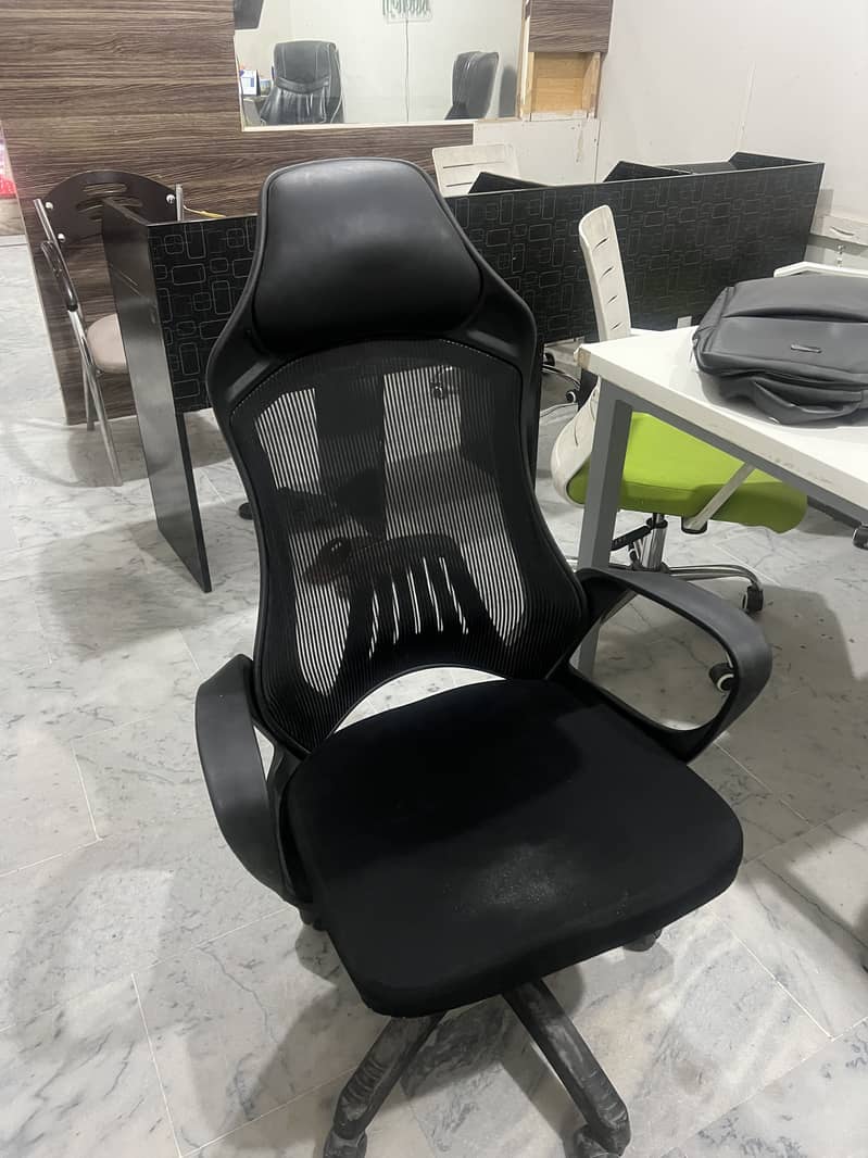 Office chairs and table 1
