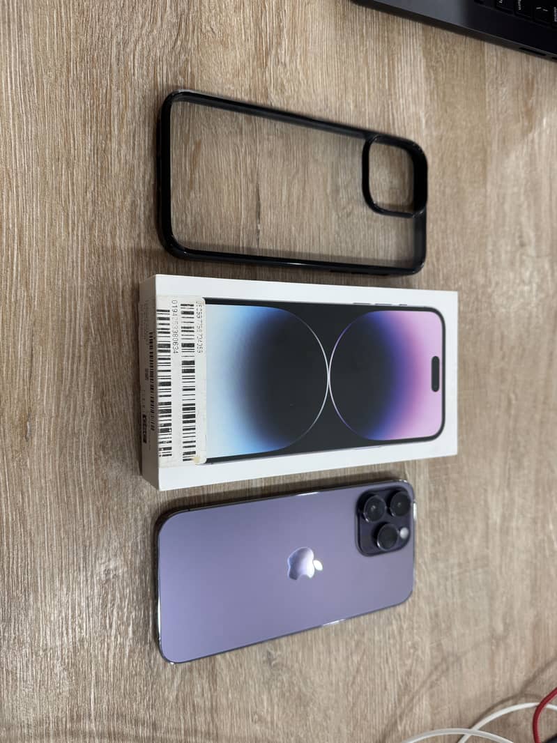 100% BH - iPhone 14 Pro Max - Factory Unlock(non pta) -1st User, 128GB 2