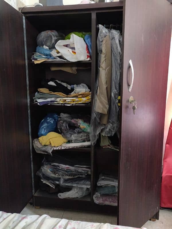 2 door Almari | cupboard closet warddrobe 1