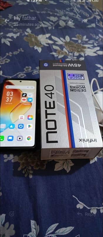 Infinix Note 40 16 Ram Rom 256 5