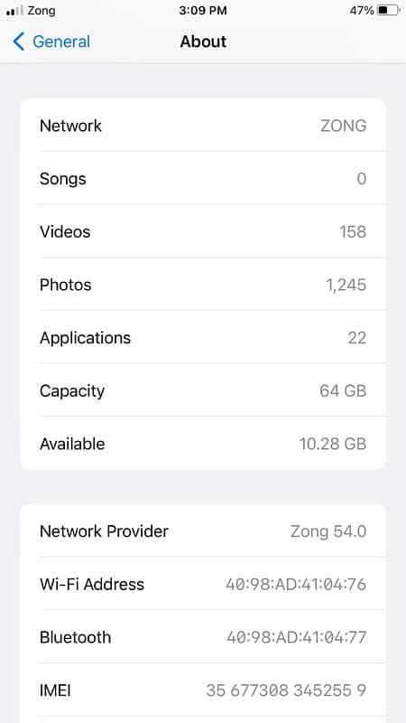 iphone 8plus pta approved 64gb golden 100% health 3