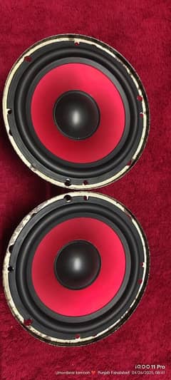 Kenwood original  woofer speaker dual magnet total working