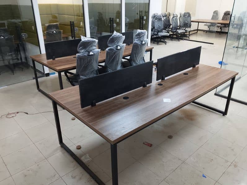 Computer table workstation Size 8x4 6 person Seating RS/-24500 7