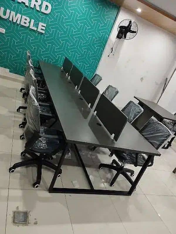 Computer table workstation Size 8x4 6 person Seating RS/-24500 15