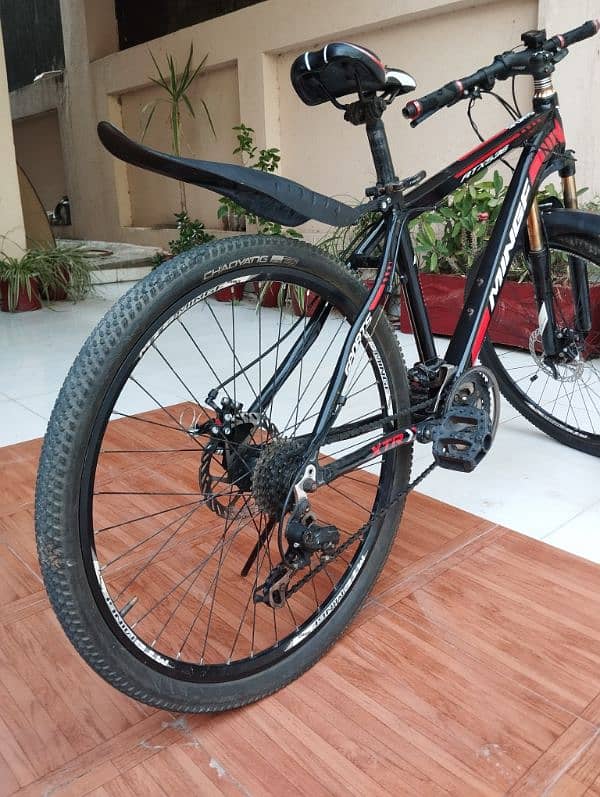 MINGF Brand, Fully Aluminium Frame, Gears Bicycle. Contact: 03355249289 4