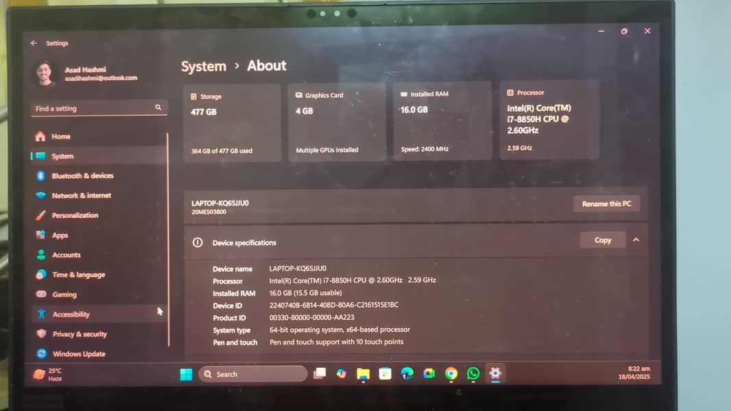Lenovo P1 Gen 1 2
