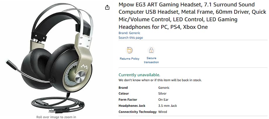 imported original branded headphones original not copy 1