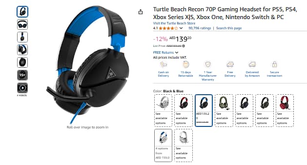 imported original branded headphones original not copy 5