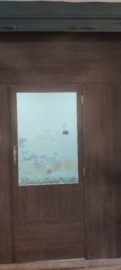 Wood Door, complete