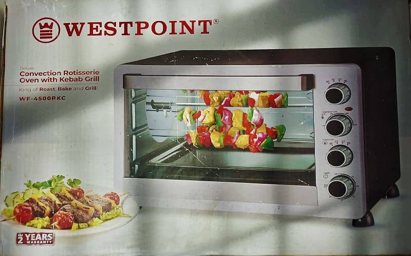 WestPoint Convection Rotisserie Oven with Kebab Grill WF-4500 RKC 0