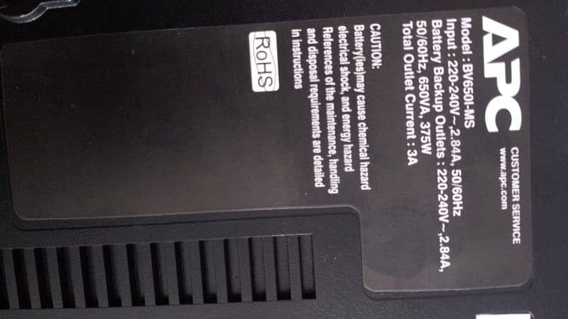 bv650va APC SMART UPS 8