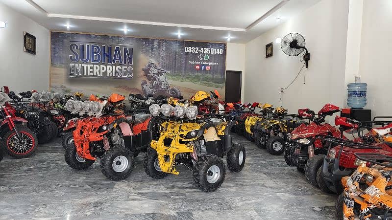 125cc Box Pack Hunter Jeep Atv Quad Bikes Delivery In All Pakistan 0