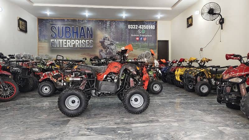 125cc Box Pack Hunter Jeep Atv Quad Bikes Delivery In All Pakistan 1
