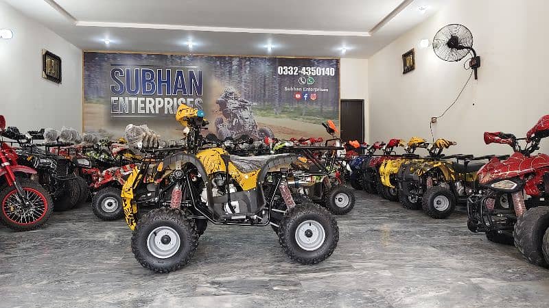 125cc Box Pack Hunter Jeep Atv Quad Bikes Delivery In All Pakistan 10