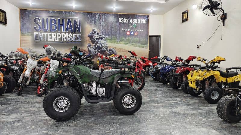 150cc Sports Luxury Audi Style Atv Quad Bikes Delivery In All Pakistan 4