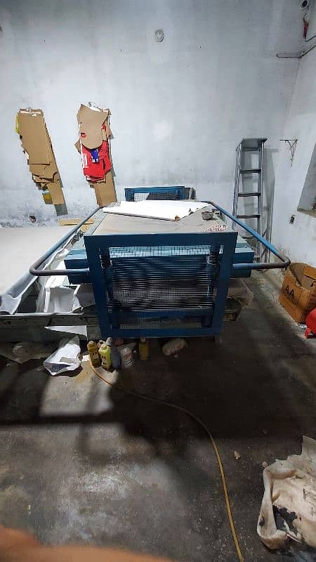 Sublimation bed heat transfer 42x62 7