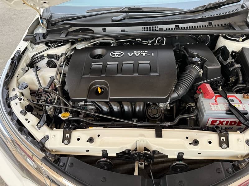 Toyota Altis Grande 2021 black interior 3
