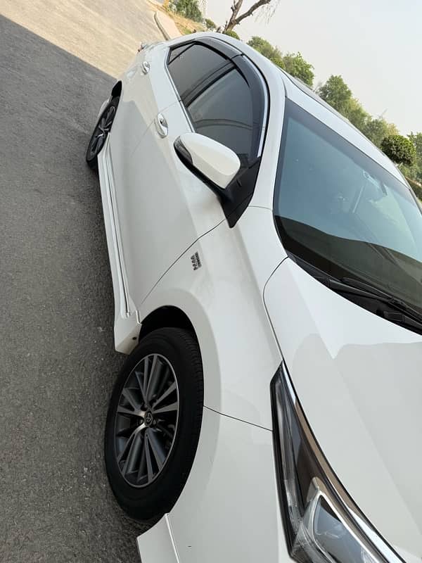 Toyota Altis Grande 2021 black interior 9