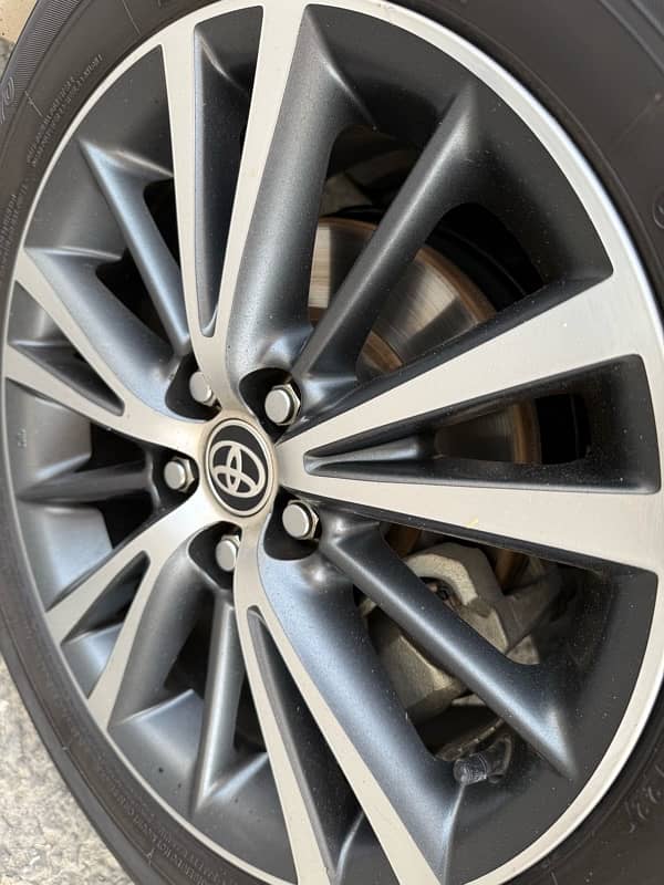 Toyota Altis Grande 2021 black interior 10