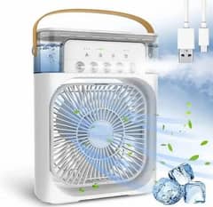 Multifunction Large Water Spray Mist Fan USB Electric Air Cooler fan