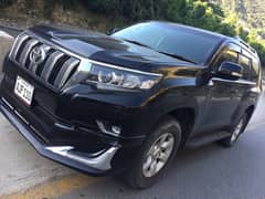 Rent Toyota Fortuner Prado Revo Land cruiser in Lahore