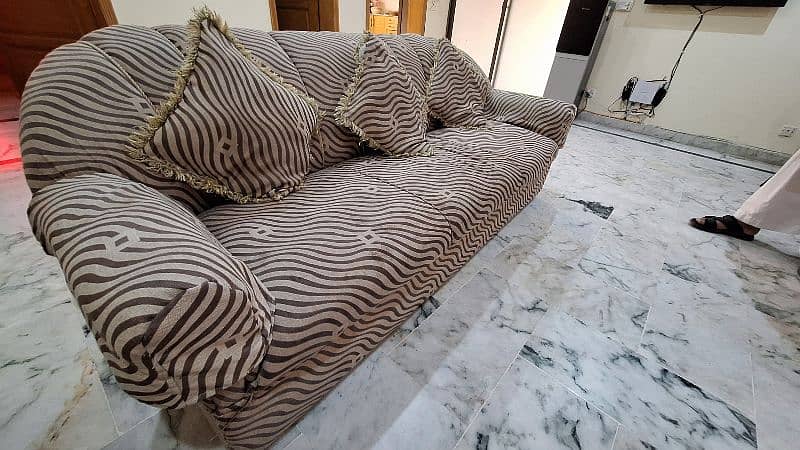 8 seater sheesham frame sofas 3