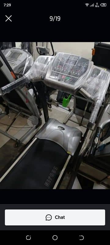 Treadmills(0329-4545517)Gym cycles, Home gym, Ellipticles, Dumbles 7